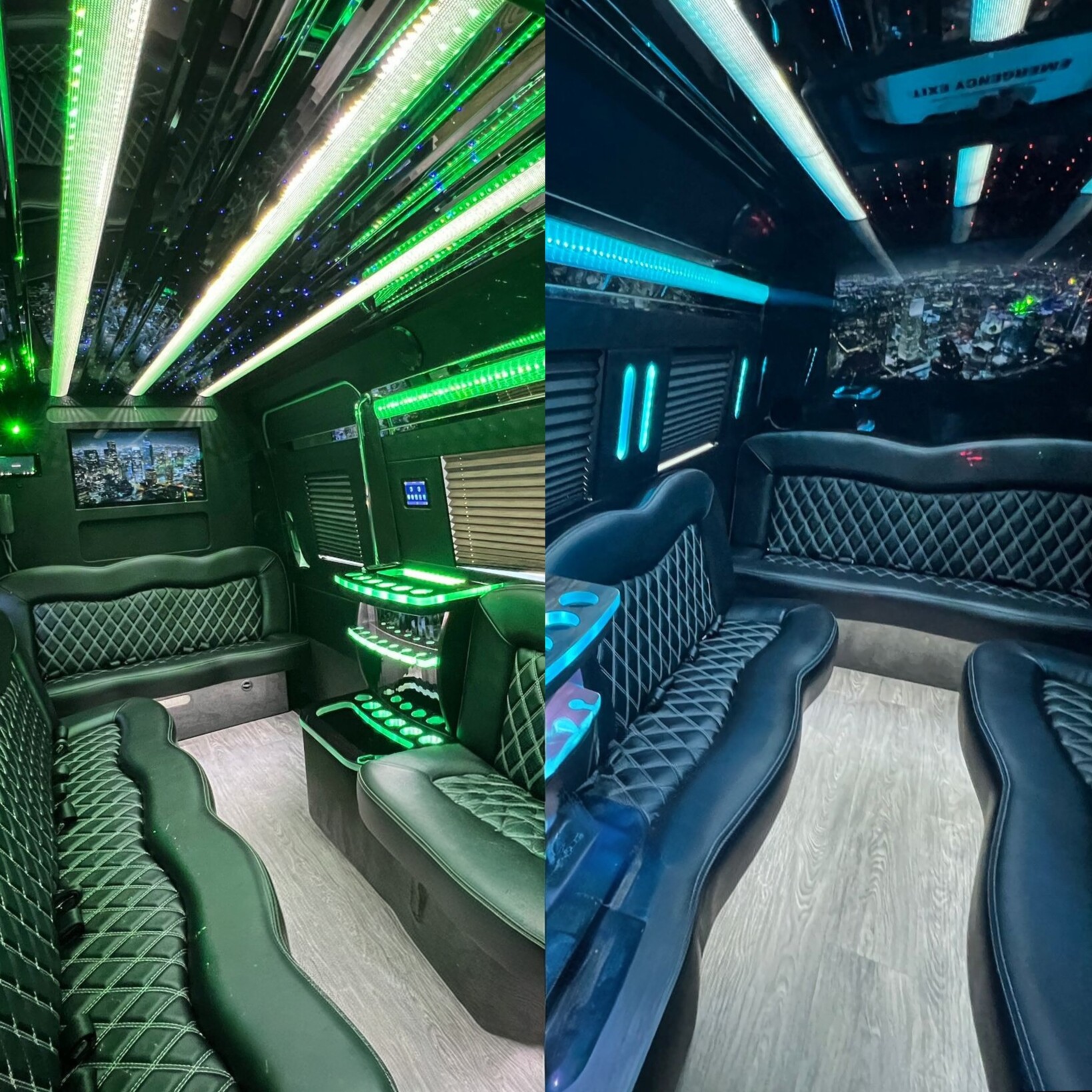 2025 Limousine Sprinter interior — executive group travel